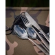 FOX - Sada příborů Black Stainless Cutlery Set