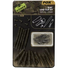 FOX - Sada závěsek Edges Camo Slik Lead Clip Kit vel. 10 5 ks