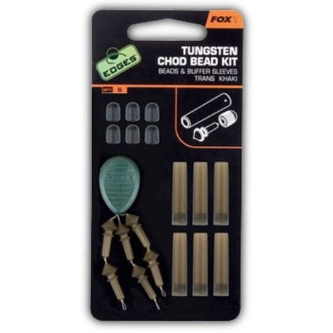 FOX - Set na výrobu montáží Tungsten Chod Bead Kit Standard 6 ks