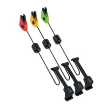FOX - Set swingerů Black MK3 Swinger 3 Rod - červená, oranžová, zelená