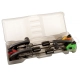 FOX - Set swingerů Black MK3 Swinger 3 Rod - červená, oranžová, zelená