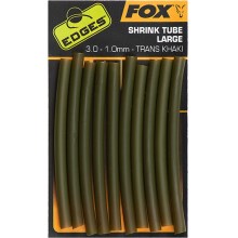 FOX - Smršťovací hadička Edges Shrink Tube Trans Khaki 10 ks vel. L 3,0–1,0 mm