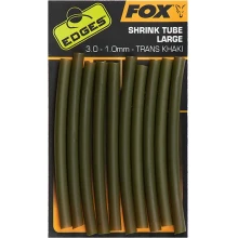 FOX - Smršťovací hadička Edges Shrink Tube Trans Khaki vel. L 3,0-1,0 mm 10 ks