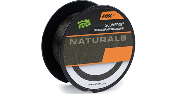 FOX - Splétaná šňůra Naturals Submerge Braid 300 m 0,25 mm 45 lb