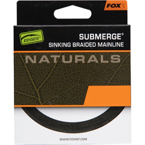 FOX - Splétaná šňůra Naturals Submerge Braid 300 m 0,38 mm 65 lb