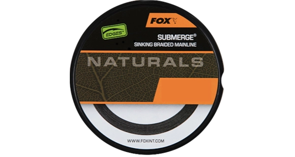 FOX - Splétaná šňůra Naturals Submerge Braid 300 m 0,38 mm 65 lb