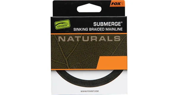 FOX - Splétaná šňůra Naturals Submerge Braid 600 m 0,20 mm 35 lb