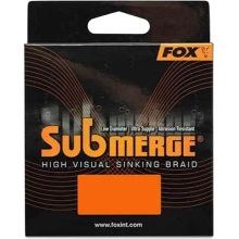FOX - Splétaná šňůra Submerge Orange Sinking Braid 300 m 0,20 mm 35 lb