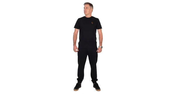 FOX - Tepláky Classic Joggers Black Orange vel. L