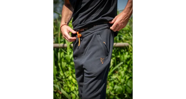 FOX - Tepláky Classic Joggers Black Orange vel. S