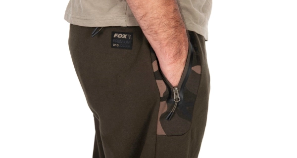 FOX - Tepláky Khaki Camo Premium 310 Joggers vel. XL