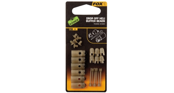 FOX - Tlumiče nárazu Edges Drop Off Heli Buffer Beads 6 ks