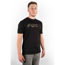 FOX - Tričko Black Camo Chest Print T-Shirt vel. 2XL
