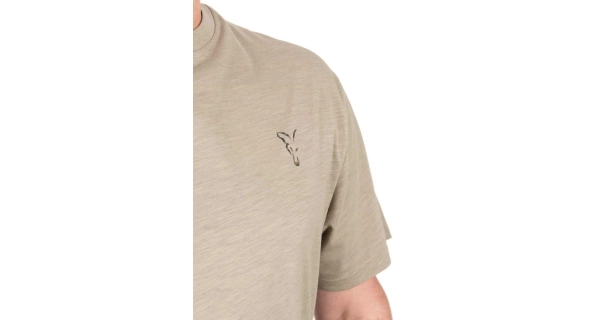 FOX - Tričko LW Khaki Large Print T-Shirt vel. 3XL