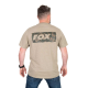 FOX - Tričko LW Khaki Large Print T-Shirt vel. 3XL