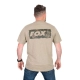 FOX - Tričko LW Khaki Large Print T-Shirt vel. S