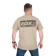 FOX - Tričko LW Khaki Large Print T-Shirt vel. XL