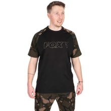 FOX - Tričko T-Shirt Black Camo Outline vel. M