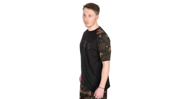 FOX - Tričko T-Shirt Black Camo Outline vel. XL