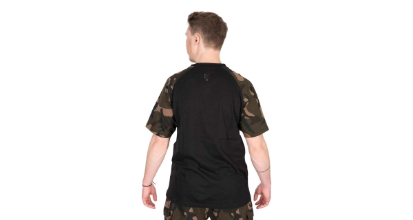 FOX - Tričko T-Shirt Black Camo Outline vel. XL