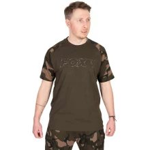 FOX - Tričko T-Shirt Khaki Camo Outline vel. 2XL