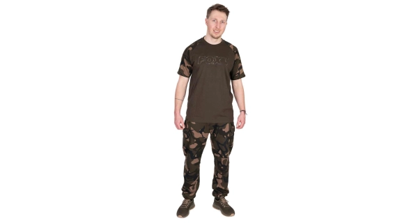 FOX - Tričko T-Shirt Khaki Camo Outline vel. M