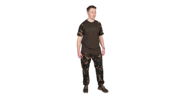 FOX - Tričko T-Shirt Khaki Camo Outline vel. M