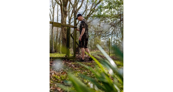 FOX - Tričko T-Shirt Khaki Camo Outline vel. S