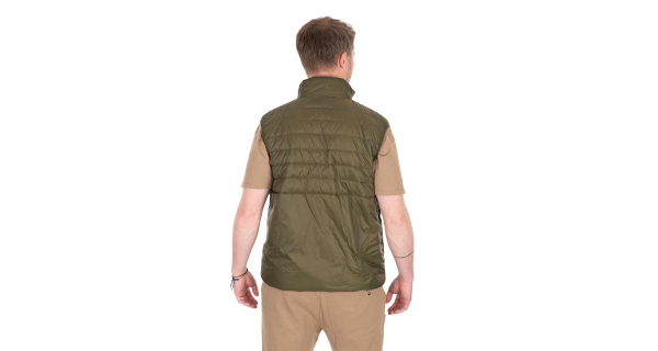 FOX - Vesta Olive quilted 100 Gilet vel. S