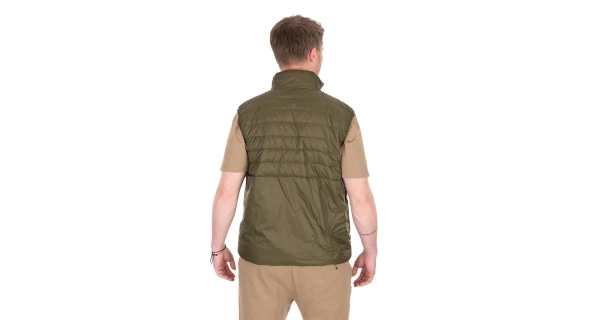 FOX - Vesta Olive quilted 100 Gilet vel. XL