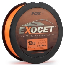 FOX - Vlasec Exocet Fluoro Orange Mono 0,26 mm 10 lb 4,9 kg 1000 m
