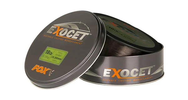 FOX - Vlasec Exocet Mono 10 lb 0,261 mm 1000 m Trans Khaki