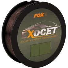 FOX - Vlasec Exocet Mono 13 lb 0,309 mm 1000 m Trans Khaki
