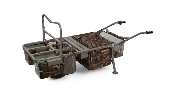 FOX - Vozík Transporter 24V Power Barrow včetně 2x 9Ah 12V baterií a nabíječky