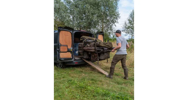 FOX - Vozík Transporter 24V Power Barrow včetně 2x 9Ah 12V baterií a nabíječky