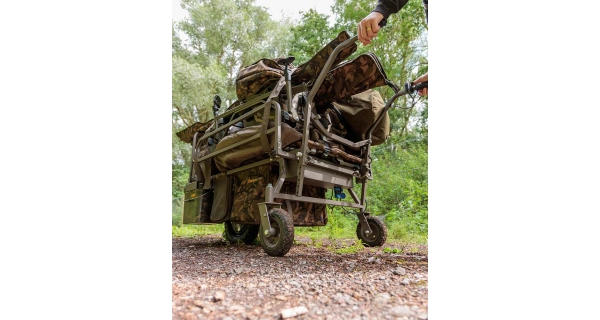 FOX - Vozík Transporter 24V Power Plus Barrow včetně 2x 9Ah 12V baterií a nabíječky