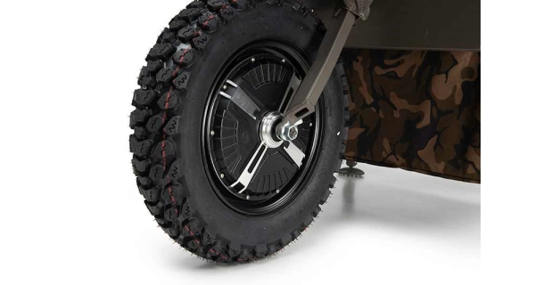FOX - Vozík Transporter 24V Power Plus Barrow včetně 2x 9Ah 12V baterií a nabíječky