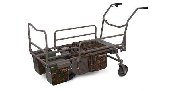 FOX - Vozík Transporter 24V Power Plus Barrow včetně 2x 9Ah 12V baterií a nabíječky