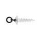 FOX - Vrtáček s obratlíkem a kroužkem Edges Bait Screw Long 11 mm 10 ks