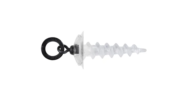 FOX - Vrtáček s obratlíkem a kroužkem Edges Bait Screw Long 11 mm 10 ks