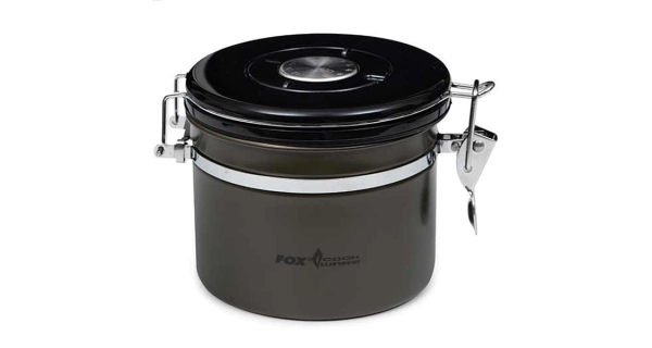 FOX - Vzduchotěsná dóza Cookware Coffee Tea Khaki Storage 860 ml