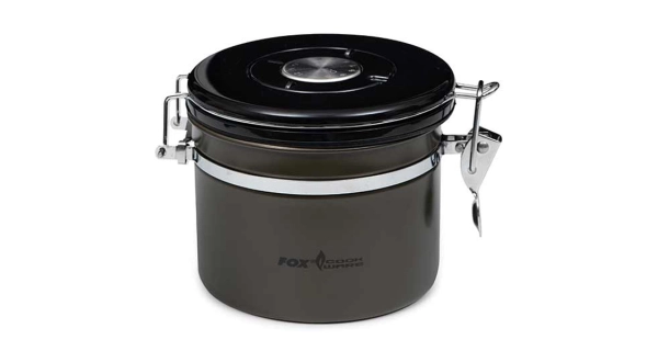 FOX - Vzduchotěsná dóza Cookware Coffee Tea Khaki Storage 860 ml