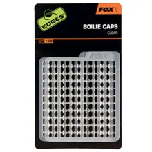 FOX - Zarážky Edges Boilie Caps Clear 120 ks