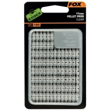 FOX - Zarážky na pelety Edges Pellet Pegs Clear 11 mm 180 ks