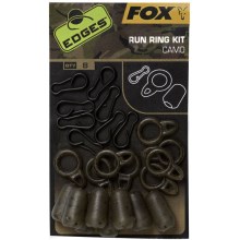 FOX - Závěska Edges Camo Run Ring Kit 8 ks