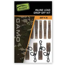 FOX - Závěsky Edges Camo Inline Lead Drop Off Kit 5 ks