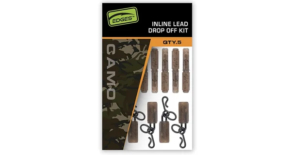 FOX - Závěsky Edges Camo Inline Lead Drop Off Kit 5 ks