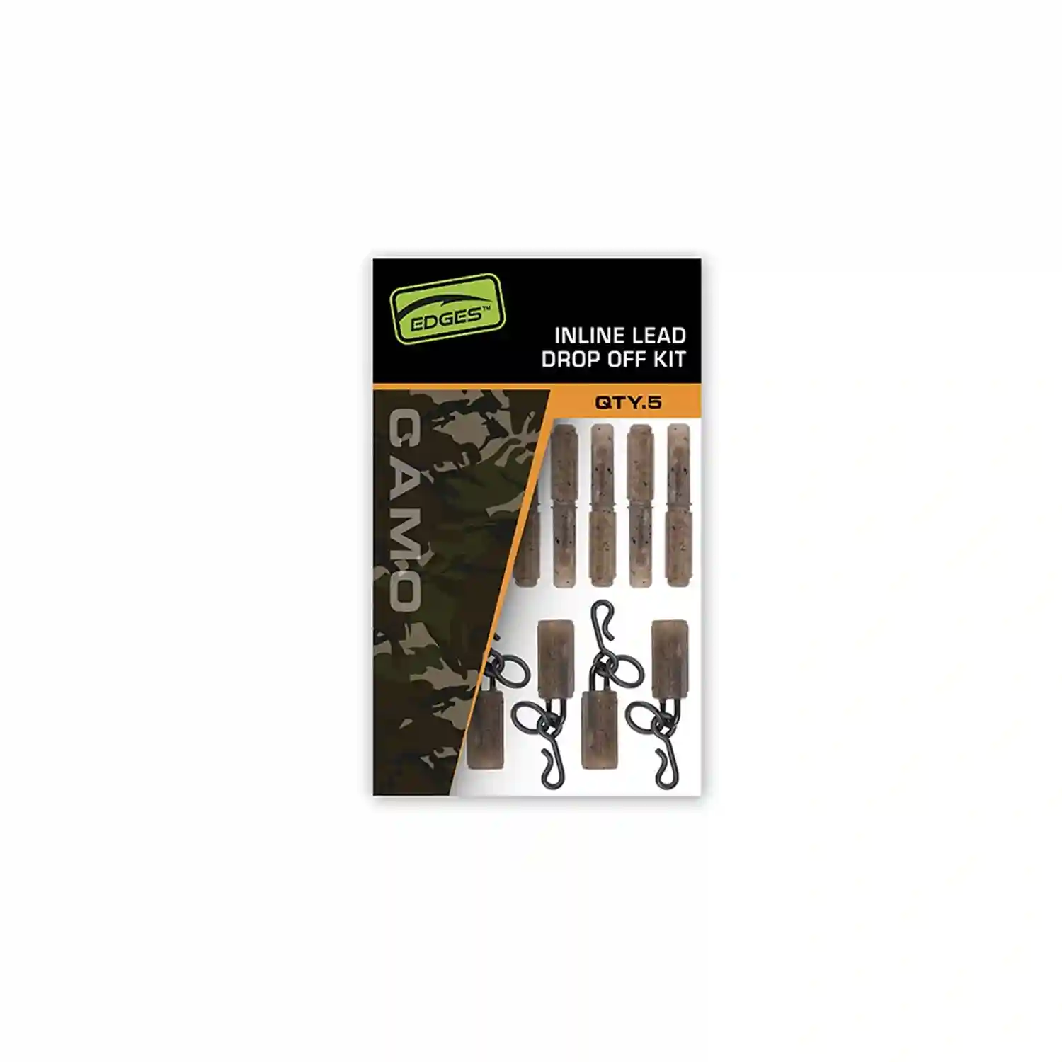 FOX FOX - Závěsky Edges Camo Inline Lead Drop Off Kit 5 ks