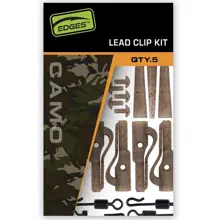 FOX - Závěsky Edges Camo Lead Cip Kit 5 ks