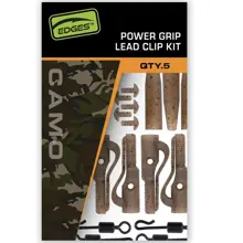 FOX - Závěsky Edges Camo Power Grip Lead Clip Kit 5 ks